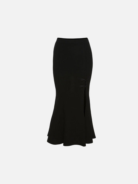 Split Fishtail Skirt - Anagoc