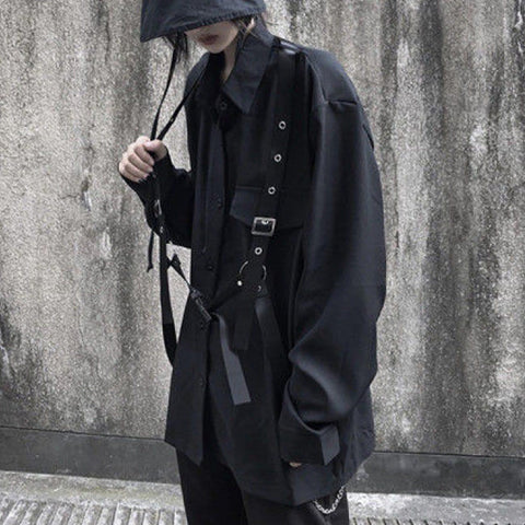 Function Dark Bandage Shirt - Anagoc