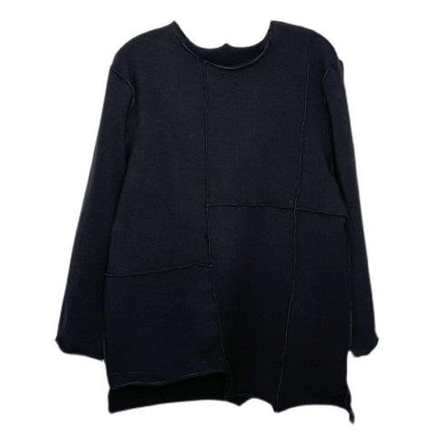 Irregular Patchwork Sweatshirt - Anagoc
