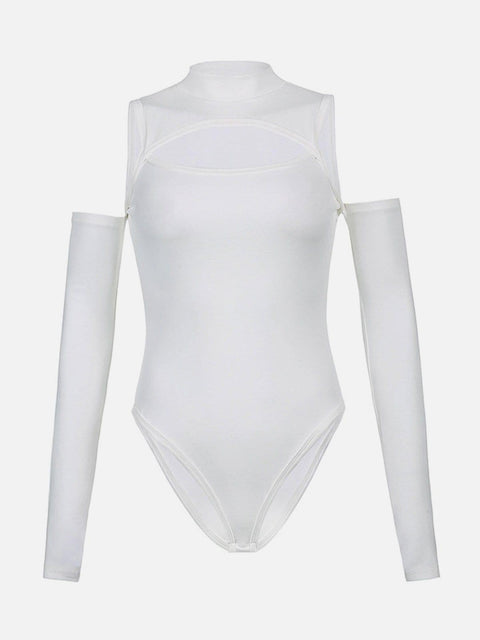 Tight High Neck Sexy Jumpsuit - Anagoc