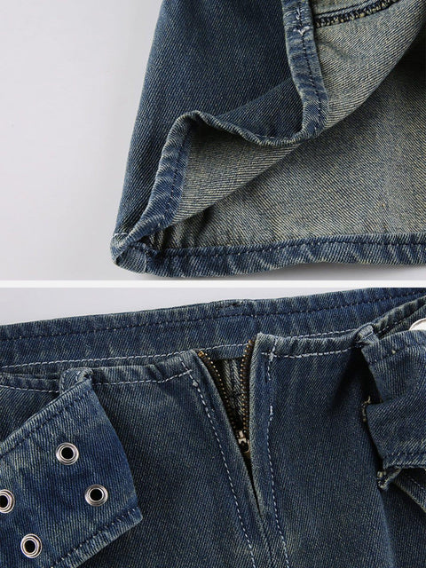 Big Belt Skirt - Anagoc