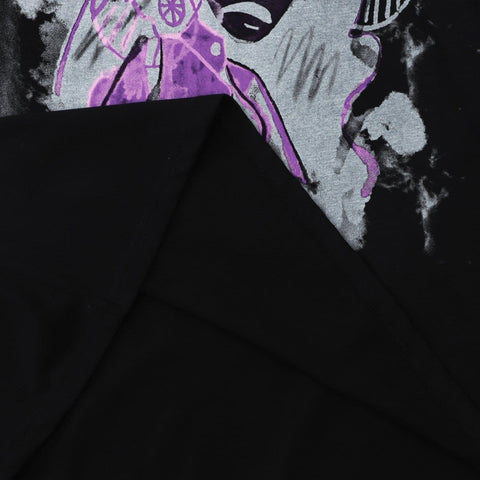 Spray Paint Vicious Girl Print Sweatshirt - Anagoc