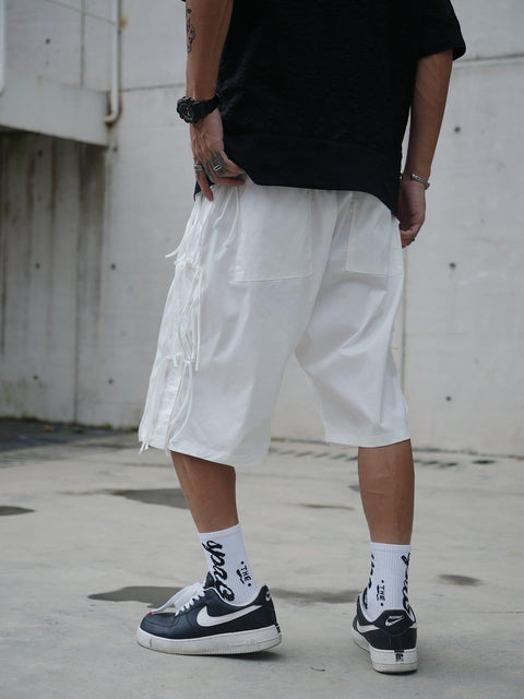 Side Ribbon Shorts - Anagoc