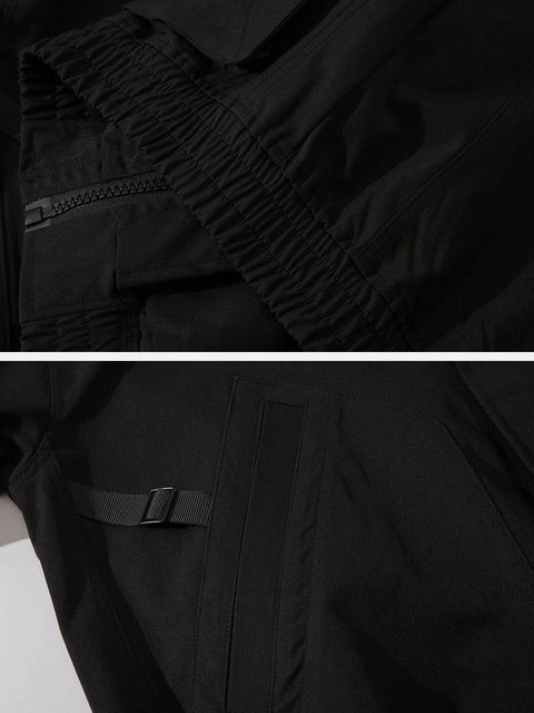 Zip Up Big Pocket Jacket - Anagoc