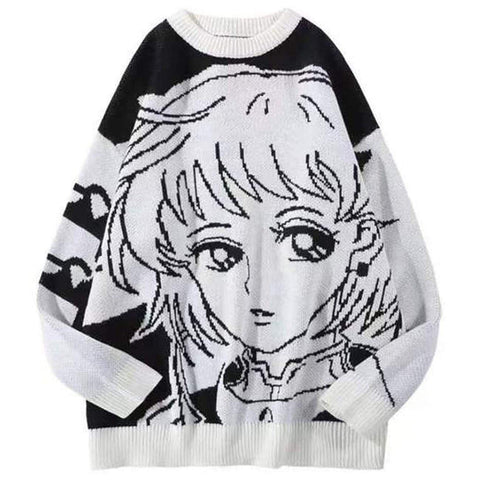 Anime "SANCTUARY" Sweater - Anagoc
