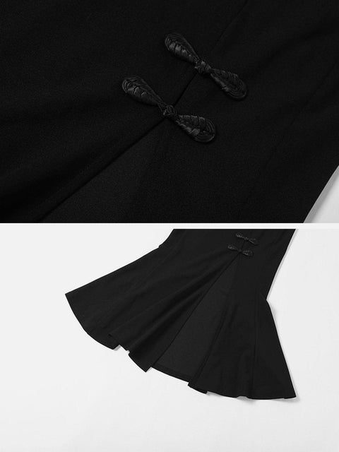 Split Fishtail Skirt - Anagoc