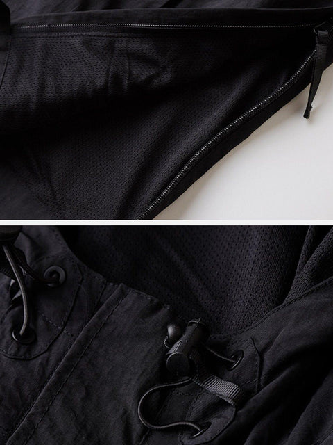 Half Zipper Functional Jacket - Anagoc