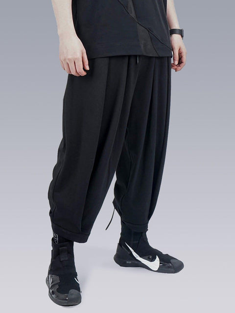 Drawstring Adjustable Samurai Pants - Anagoc