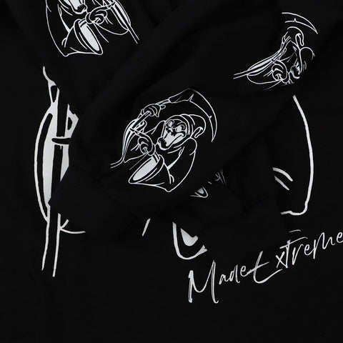 Devil Ghost Print Sweatshirt - Anagoc