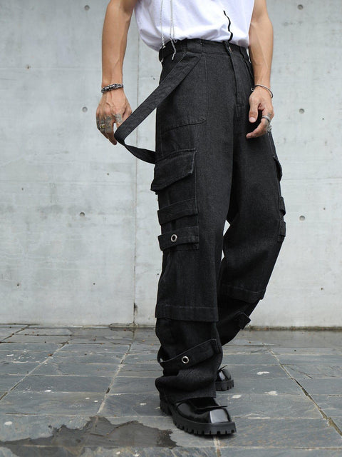 Multi Ribbon Cargo Pant - Anagoc