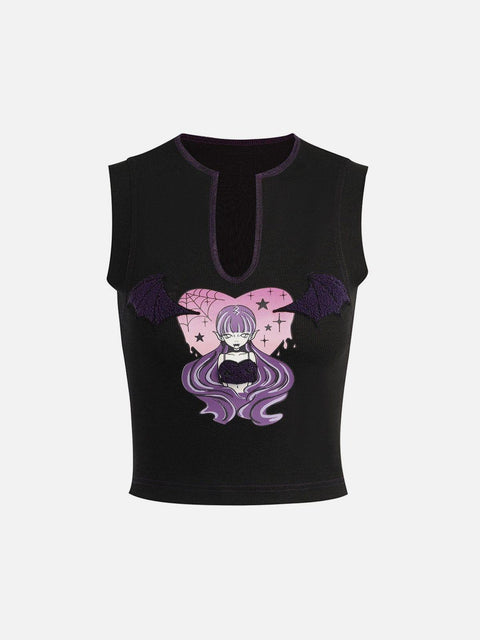 Dark Maiden Pattern Vest - Anagoc