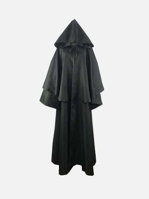 Patchwork Straps Cloak - Anagoc