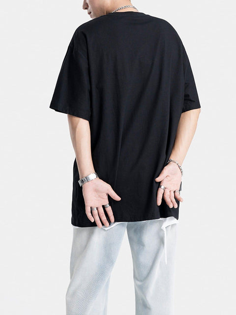 Abstract Letters Graphic Tee - Anagoc