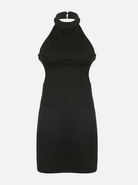 Sexy Backless Sleeveless Dress - Anagoc