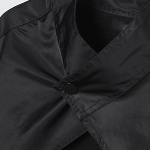 Dark Function Patchwork Fake Two Sweatshirt - Anagoc