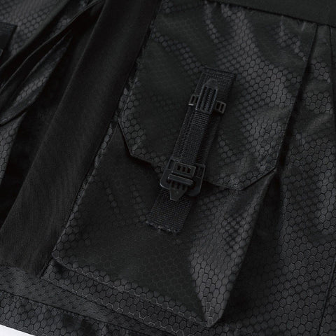 Cyberpunk Patchwork Cardigan Jacket - Anagoc