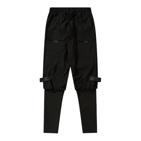 Multi Pockets Drawstring Pants - Anagoc