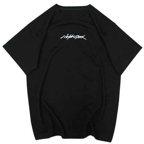 Multicolored Letter X Print Tee - Anagoc