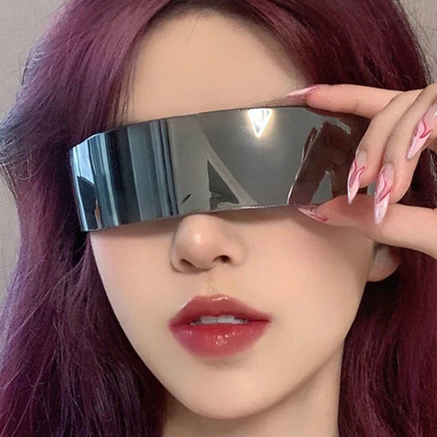 Cyberpunk Technology Translucent Gradient Glasses - Anagoc