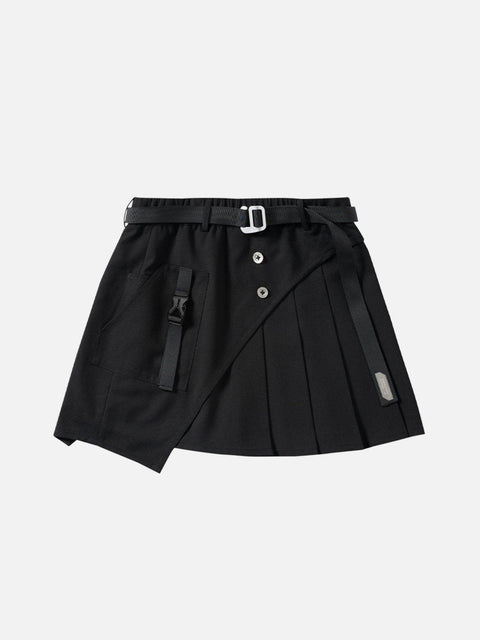 Irregular Functional Skirt - Anagoc