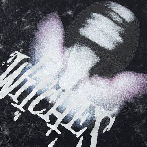 Tie Dye Abstract Character Washed Tee - Anagoc