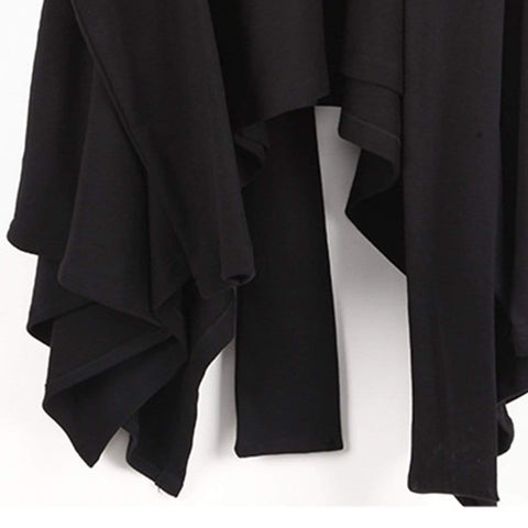 Dark Style Detachable Hat Cloak Hoodie - Anagoc