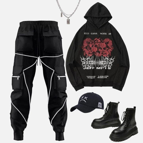 Personality Cargo Pants - Anagoc