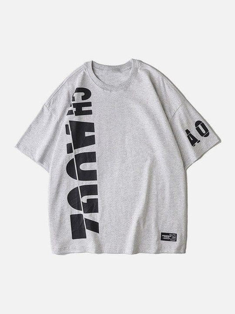 Function Print Cotton Tee - Anagoc