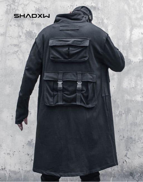 Long Techwear Jacket - Anagoc