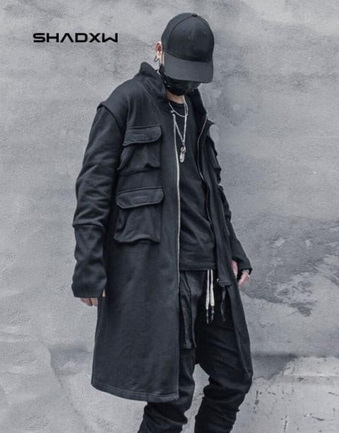 Long Techwear Jacket - Anagoc