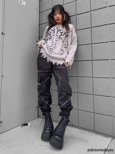 Personality Cargo Pants - Anagoc
