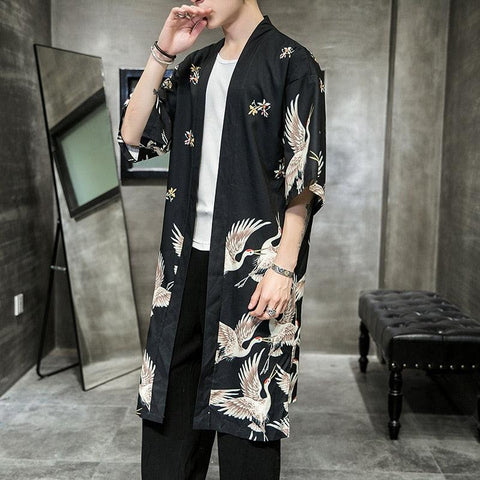 Cranes Yukata - Anagoc