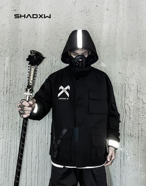 Reflective Jacket Windbreaker - Anagoc