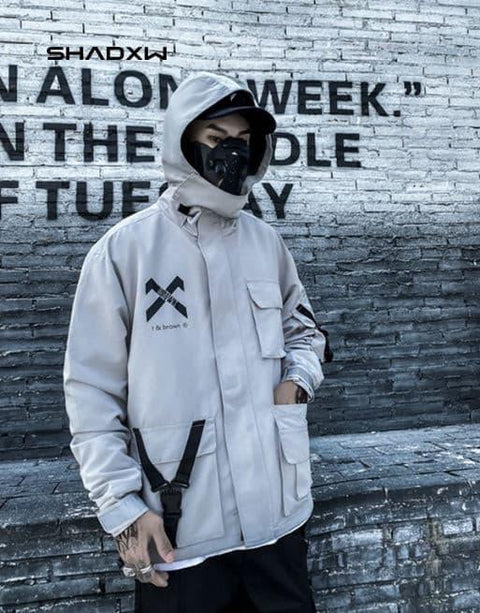 Reflective Jacket Windbreaker - Anagoc