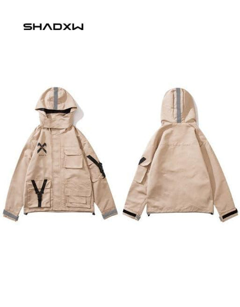 Reflective Jacket Windbreaker - Anagoc