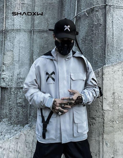 Reflective Jacket Windbreaker - Anagoc
