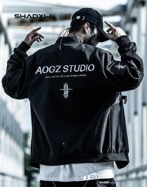 Techwear Bomber Jacket - Anagoc