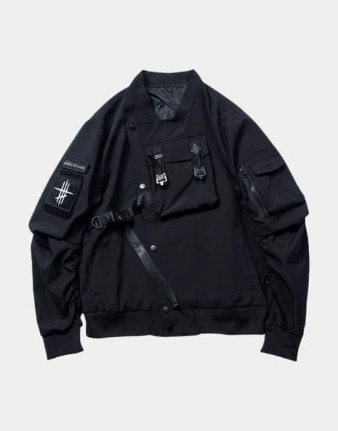 Techwear Bomber Jacket - Anagoc