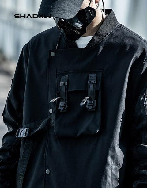 Techwear Bomber Jacket - Anagoc