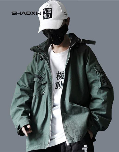 Techwear Rain Jacket - Anagoc