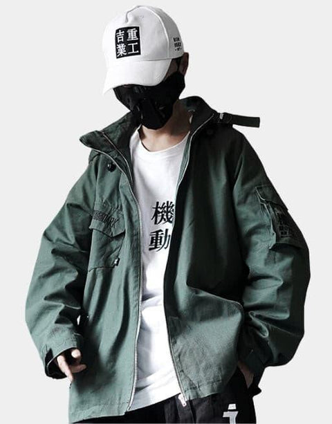 Techwear Rain Jacket - Anagoc