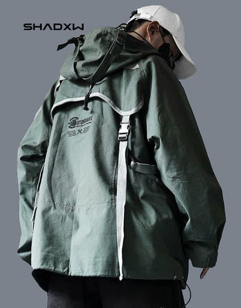 Techwear Rain Jacket - Anagoc