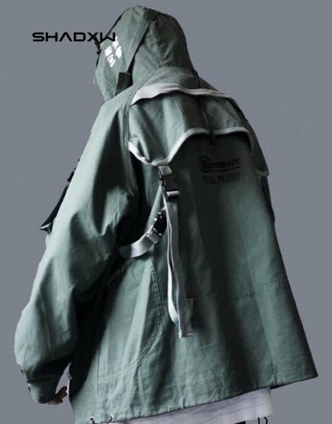 Techwear Rain Jacket - Anagoc