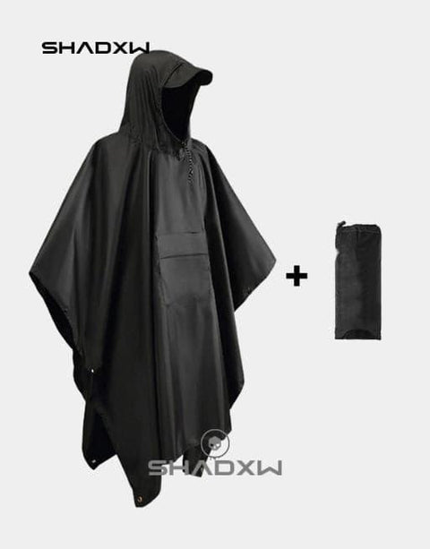 Techwear rain poncho - Anagoc