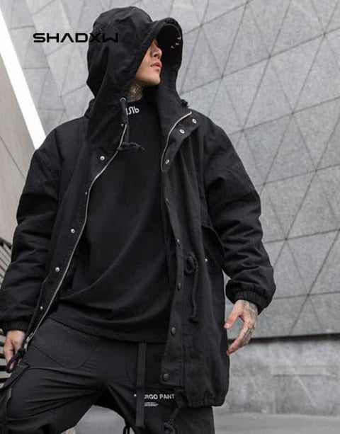 Techwear Trench Coat - Anagoc