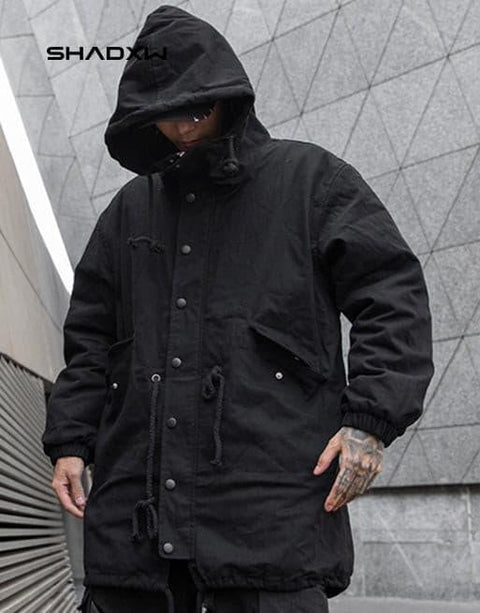 Techwear Trench Coat - Anagoc