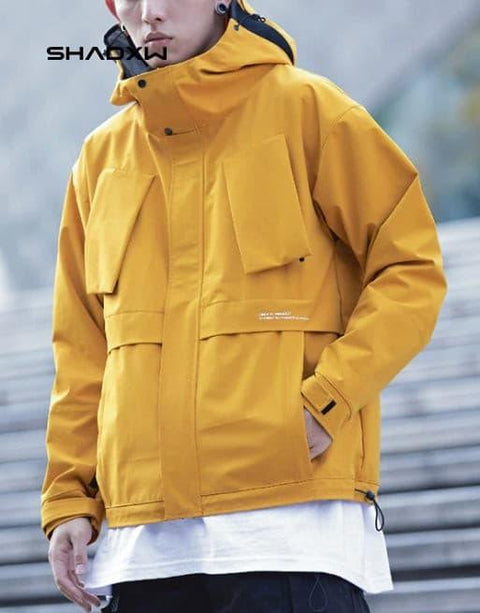 Techwear Yellow Jacket - Anagoc
