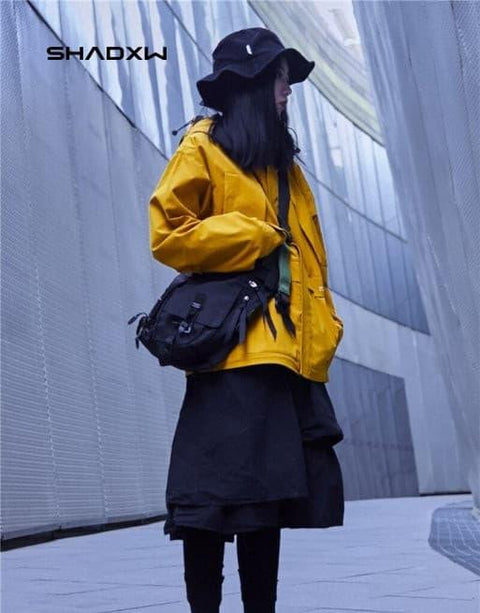 Techwear Yellow Jacket - Anagoc