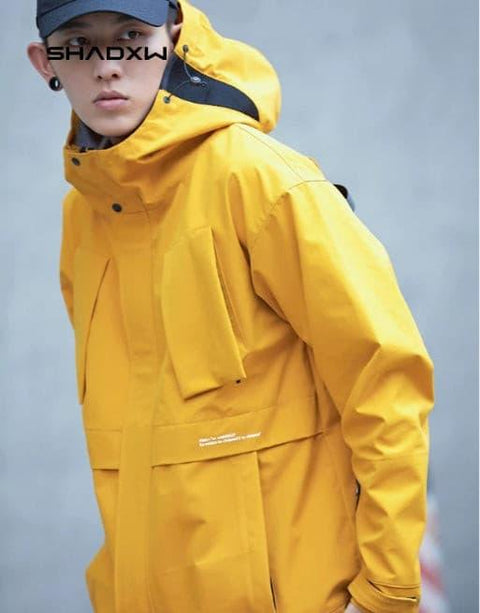 Techwear Yellow Jacket - Anagoc