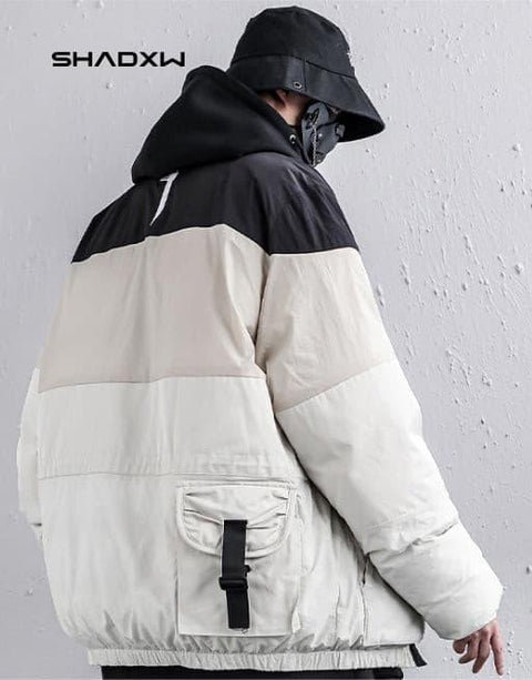 White Streetwear jacket - Anagoc